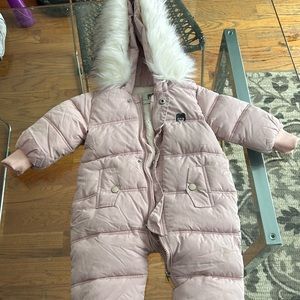 Mother’s babybear 9-12month snowsuit for baby